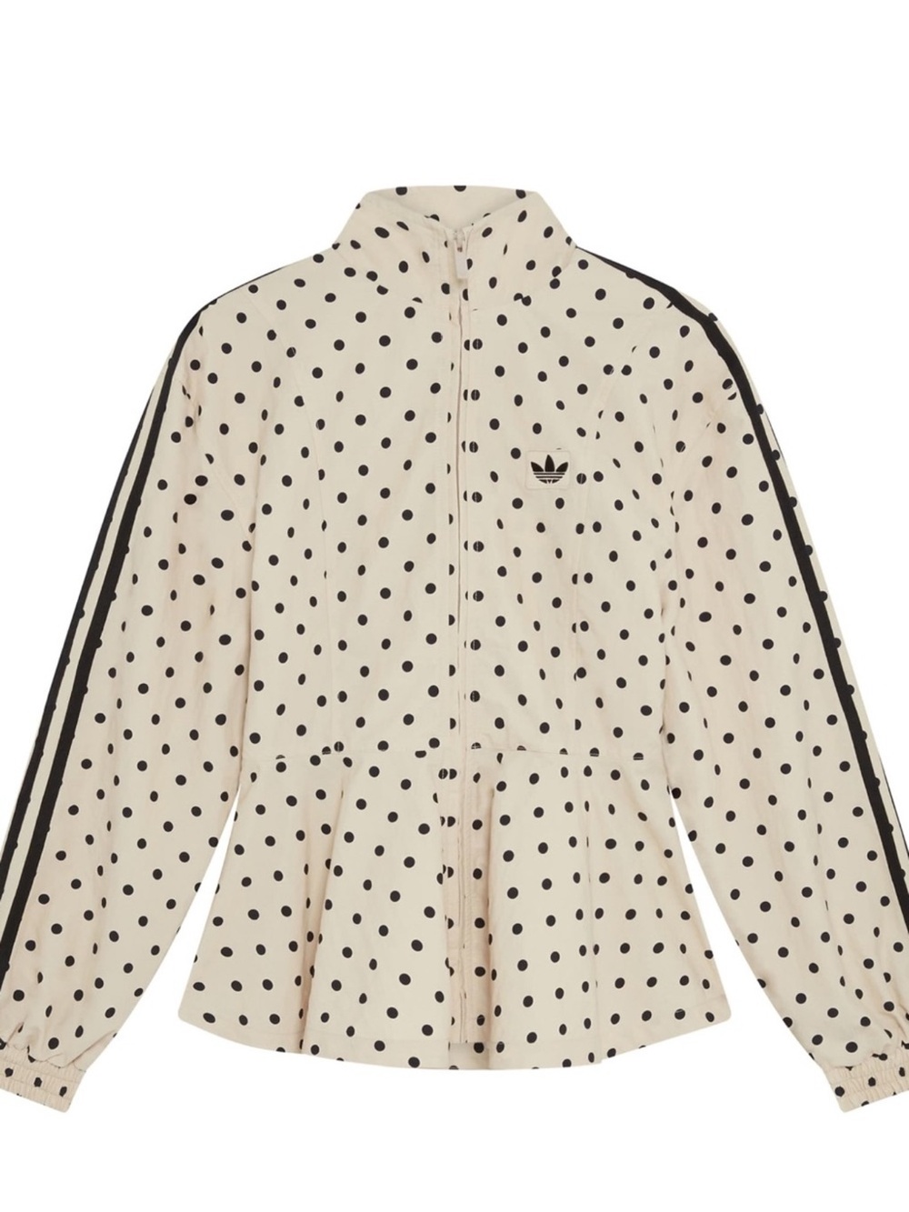 NEW adidas Originals x ASOS
Cream Polka Dot Jacket - Picture 2 of 8
